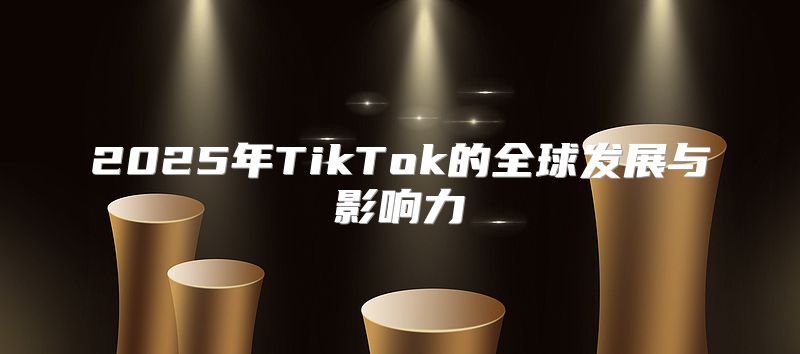 2025年TikTok的全球发展与影响力