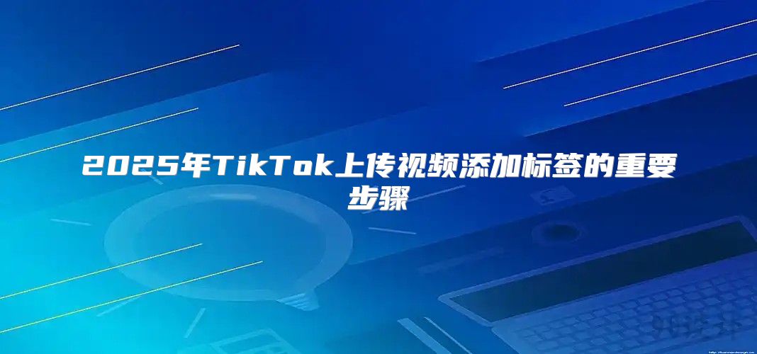 2025年TikTok上传视频添加标签的重要步骤