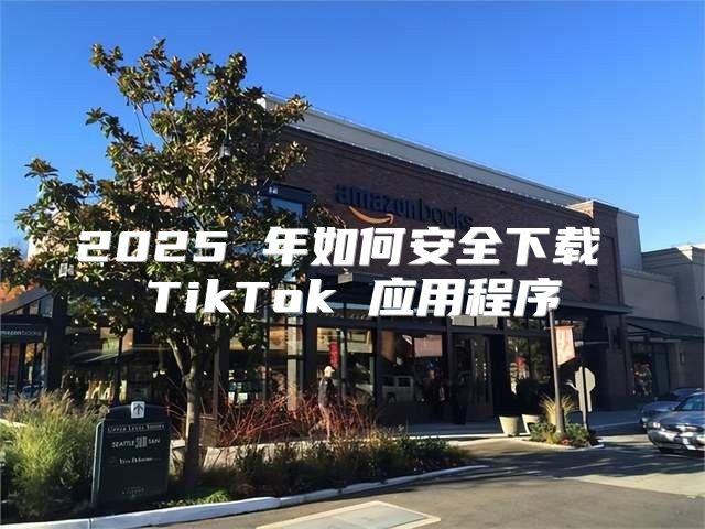 2025 年如何安全下载 TikTok 应用程序