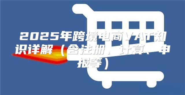2025年跨境电商VAT知识详解含注册、计算、申报等