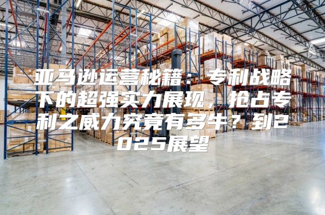 亚马逊运营秘籍：专利战略下的超强实力展现，抢占专利之威力究竟有多牛？到2025展望