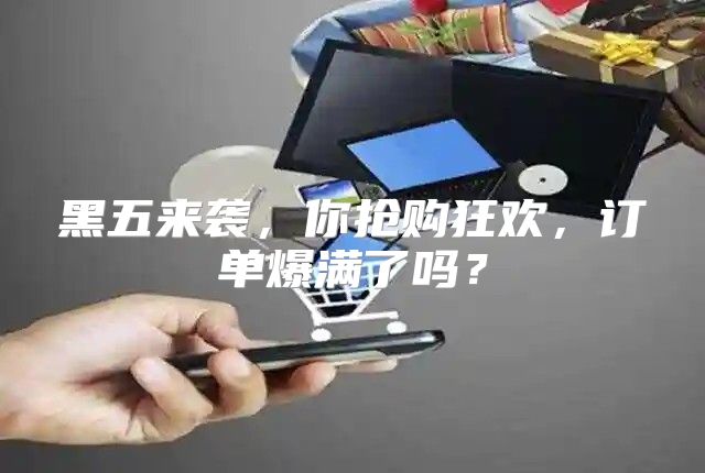 黑五来袭，你抢购狂欢，订单爆满了吗？