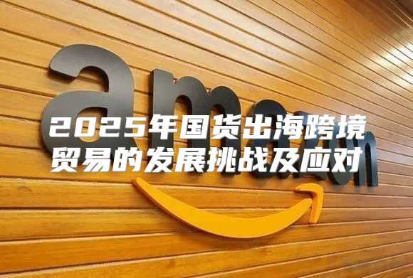 2025年国货出海跨境贸易的发展挑战及应对