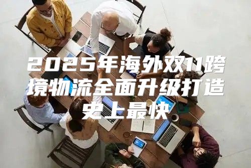 2025年海外双11跨境物流全面升级打造史上最快