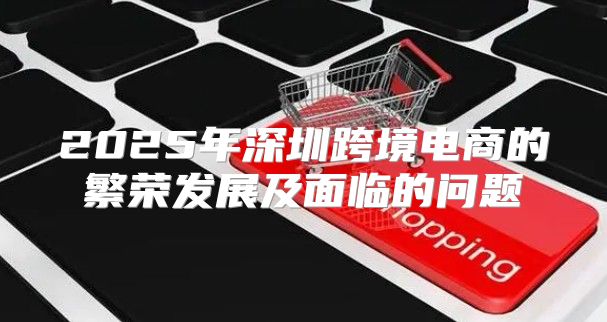 2025年深圳跨境电商的繁荣发展及面临的问题