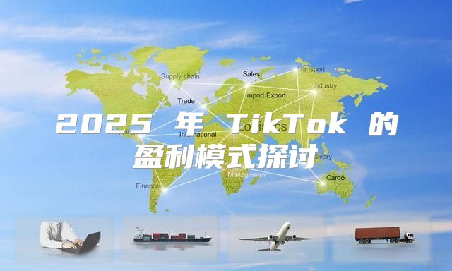 2025 年 TikTok 的盈利模式探讨