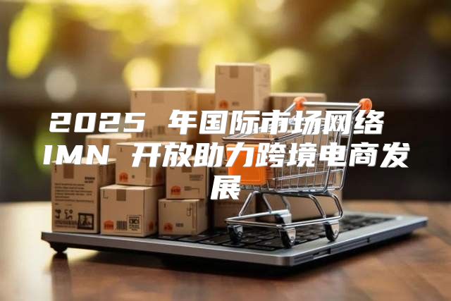2025 年国际市场网络 IMN 开放助力跨境电商发展