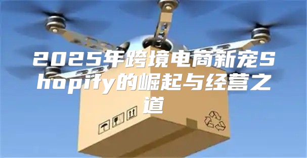 2025年跨境电商新宠Shopify的崛起与经营之道