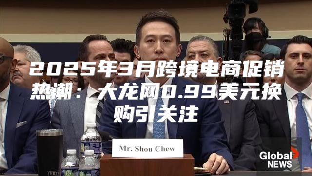 2025年3月跨境电商促销热潮：大龙网0.99美元换购引关注