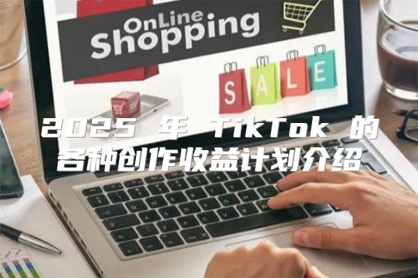 2025 年 TikTok 的各种创作收益计划介绍