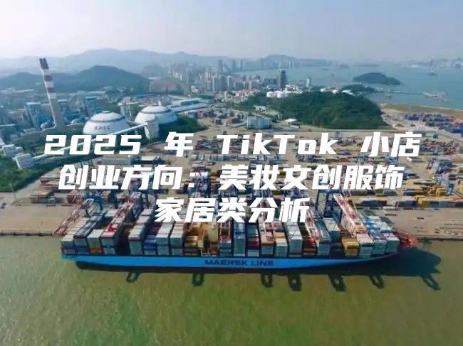 2025 年 TikTok 小店创业方向：美妆文创服饰家居类分析