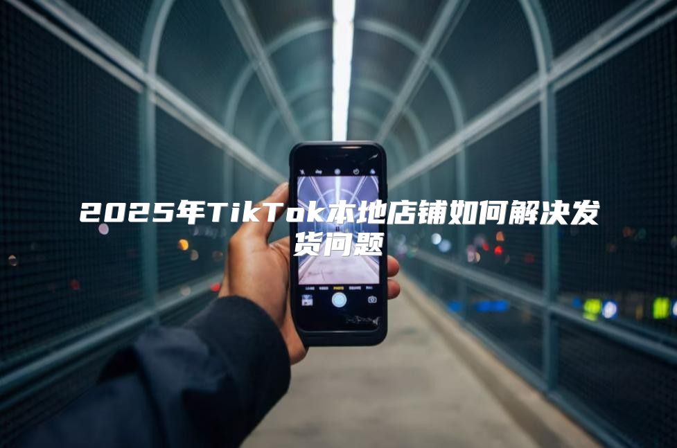 2025年TikTok本地店铺如何解决发货问题