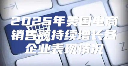 2025年美国电商销售额持续增长各企业表现情况