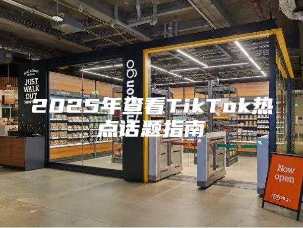 2025年查看TikTok热点话题指南