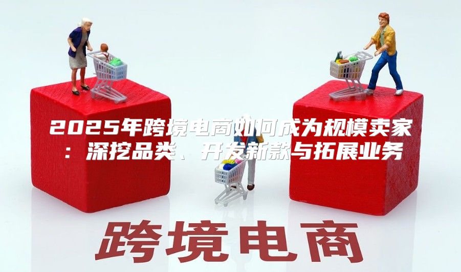 2025年跨境电商如何成为规模卖家：深挖品类、开发新款与拓展业务