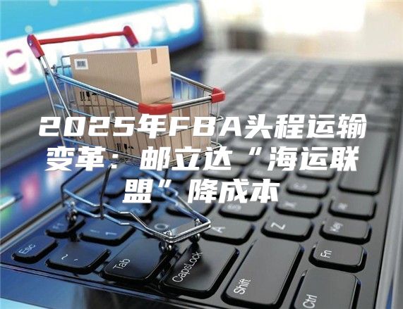 2025年FBA头程运输变革：邮立达“海运联盟”降成本