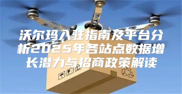 沃尔玛入驻指南及平台分析2025年各站点数据增长潜力与招商政策解读