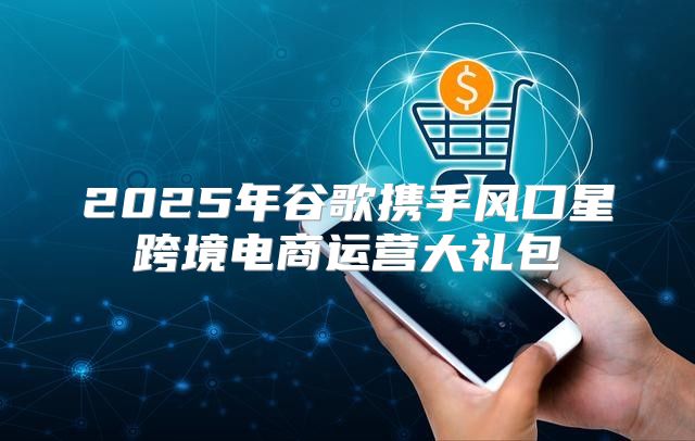 2025年谷歌携手风口星跨境电商运营大礼包