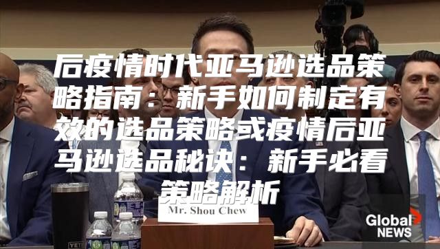 后疫情时代亚马逊选品策略指南：新手如何制定有效的选品策略或疫情后亚马逊选品秘诀：新手必看策略解析