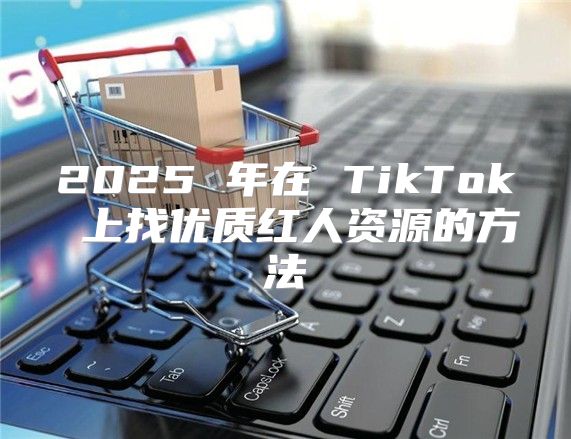 2025 年在 TikTok 上找优质红人资源的方法