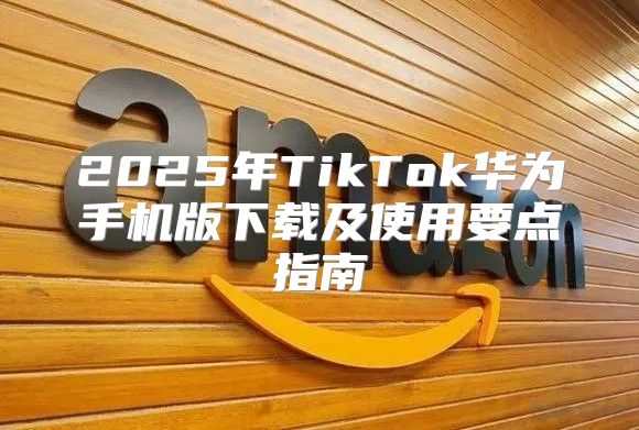 2025年TikTok华为手机版下载及使用要点指南
