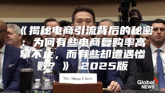 揭秘电商引流背后的秘密：为何有些电商复购率高攀不止，而有些却遭遇惨败？2025版