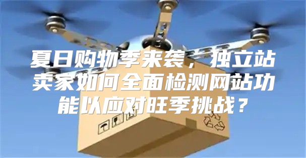 夏日购物季来袭，独立站卖家如何全面检测网站功能以应对旺季挑战？