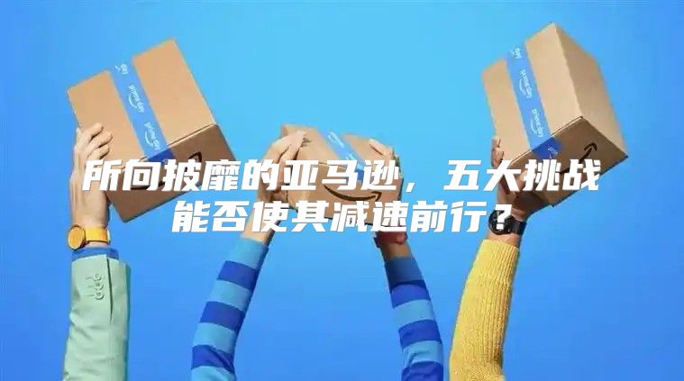 所向披靡的亚马逊，五大挑战能否使其减速前行？