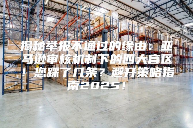 揭秘举报不通过的缘由：亚马逊审核机制下的四大盲区！您踩了几条？避开策略指南2025！