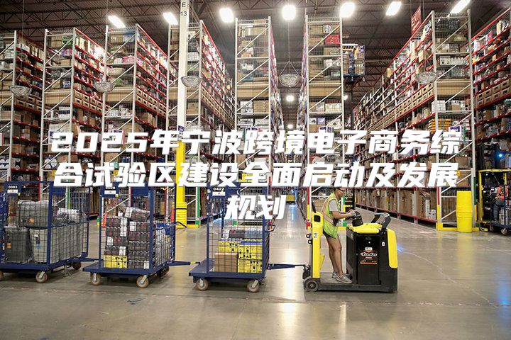 2025年宁波跨境电子商务综合试验区建设全面启动及发展规划