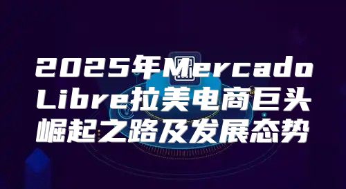 2025年MercadoLibre拉美电商巨头崛起之路及发展态势