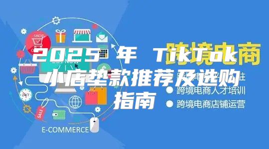 2025 年 TikTok 小店垫款推荐及选购指南