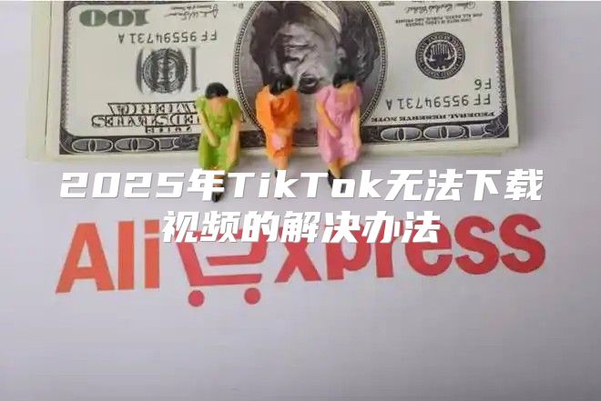 2025年TikTok无法下载视频的解决办法