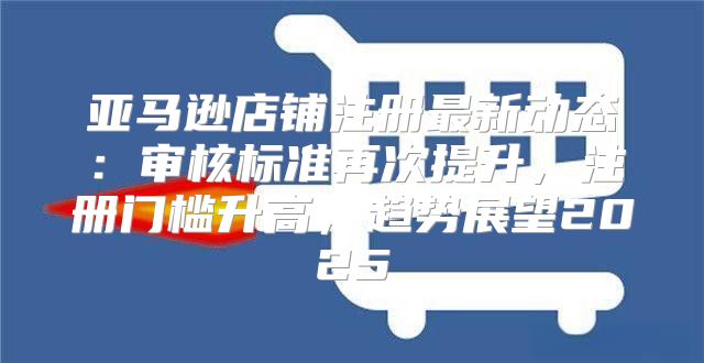 亚马逊店铺注册最新动态：审核标准再次提升，注册门槛升高，趋势展望2025