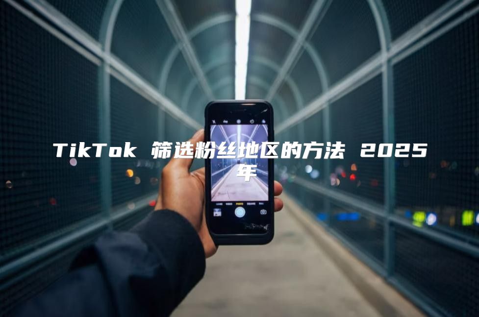TikTok 筛选粉丝地区的方法 2025 年