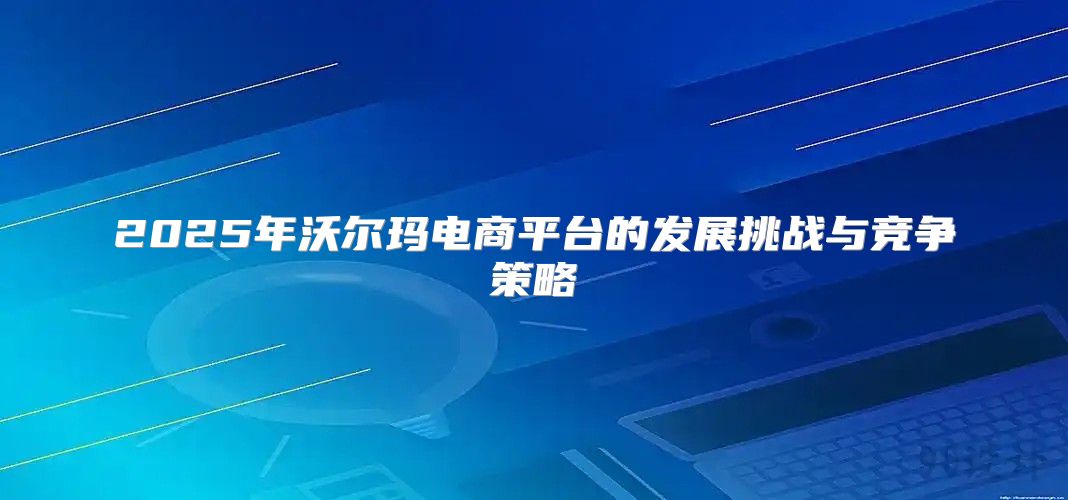 2025年沃尔玛电商平台的发展挑战与竞争策略