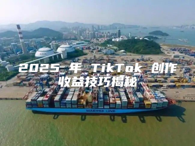 2025 年 TikTok 创作收益技巧揭秘