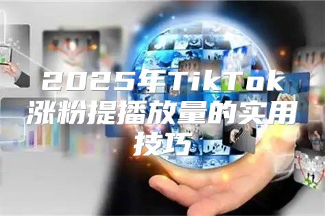 2025年TikTok涨粉提播放量的实用技巧