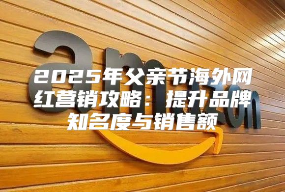 2025年父亲节海外网红营销攻略：提升品牌知名度与销售额