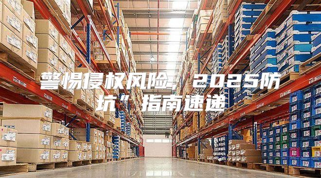 警惕侵权风险，2025防坑”指南速递