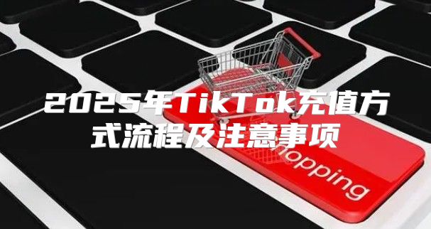 2025年TikTok充值方式流程及注意事项