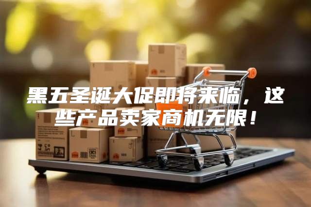 黑五圣诞大促即将来临，这些产品卖家商机无限！