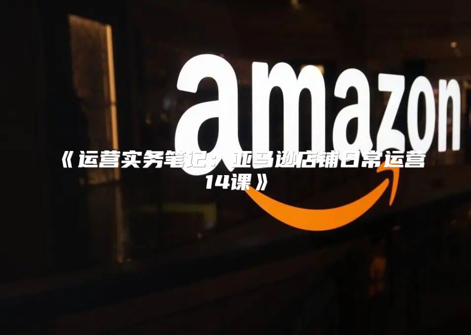 运营实务笔记：亚马逊店铺日常运营14课