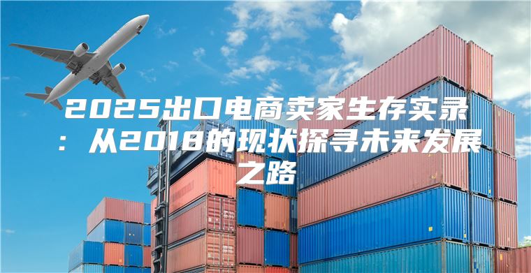 2025出口电商卖家生存实录：从2018的现状探寻未来发展之路