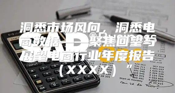 洞悉市场风向，洞悉电商数据——聚焦回望与展望电商行业年度报告XXXX”