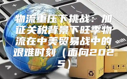 物流重压下挑战：加征关税背景下旺季物流在中美贸易战中的艰难时刻面向2025