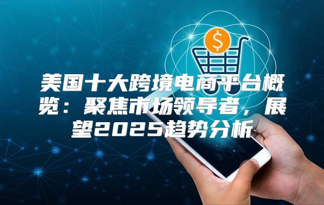美国十大跨境电商平台概览：聚焦市场领导者，展望2025趋势分析