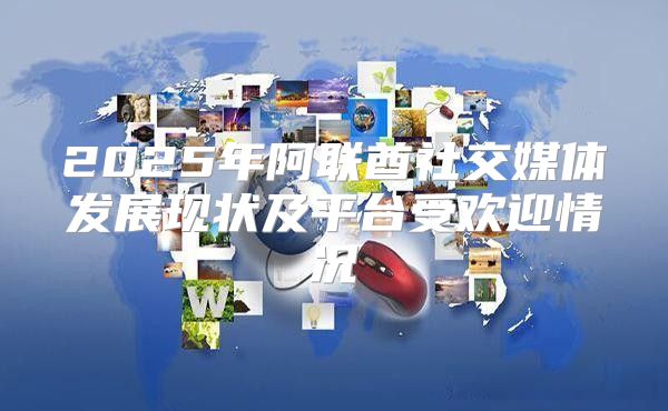 2025年阿联酋社交媒体发展现状及平台受欢迎情况