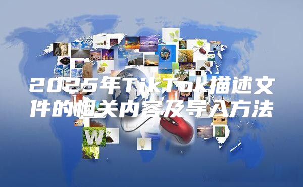 2025年TikTok描述文件的相关内容及导入方法