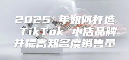 2025 年如何打造 TikTok 小店品牌并提高知名度销售量